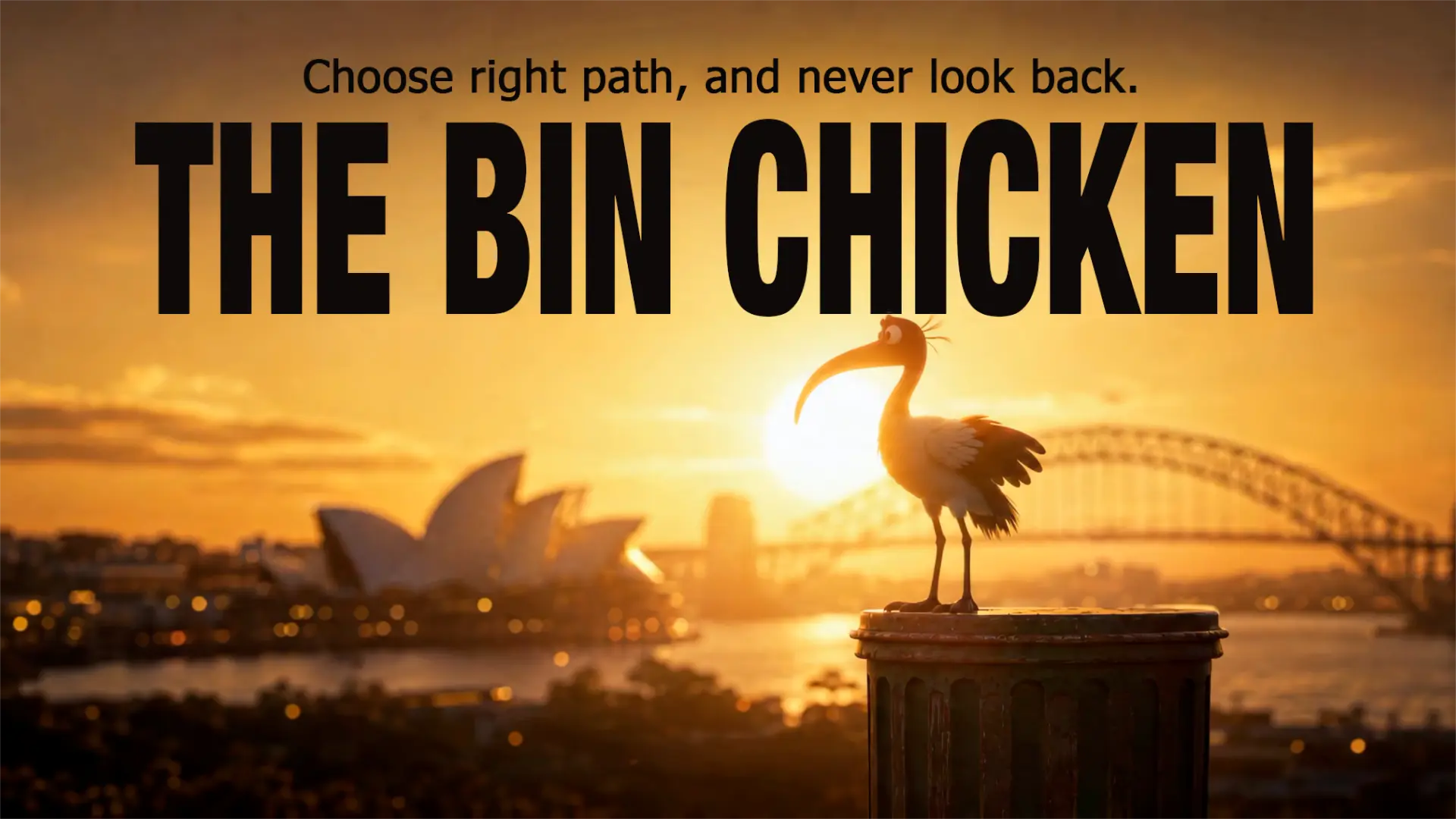 THE BIN CHICKEN — film still